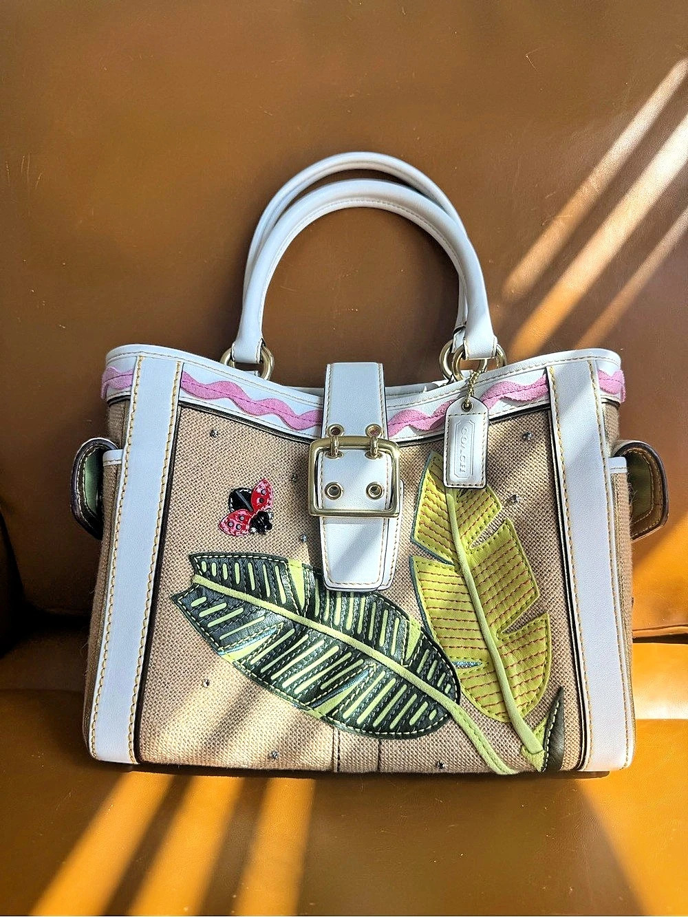2004 vintage Coach ladybug purse